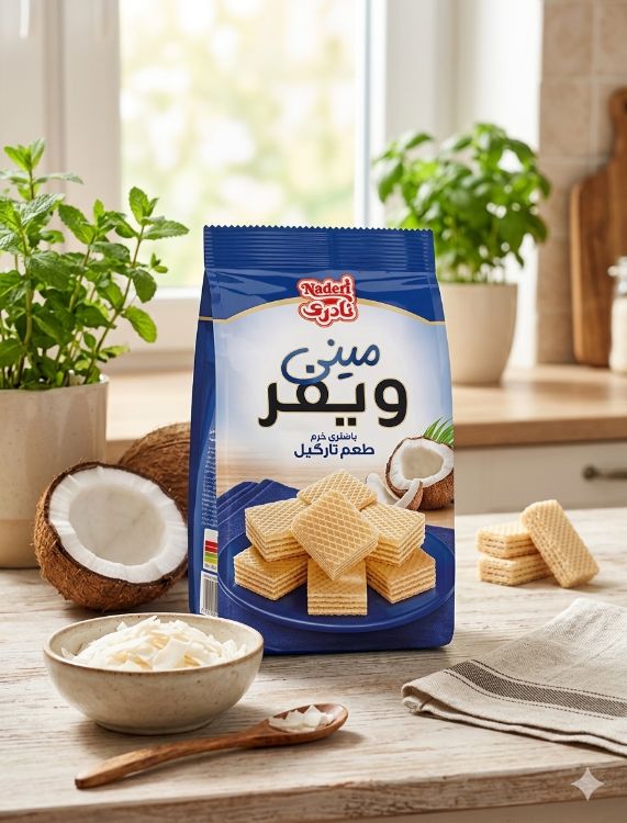 مینی ویفر نارگیل