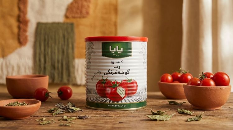 رب پایا800گرم