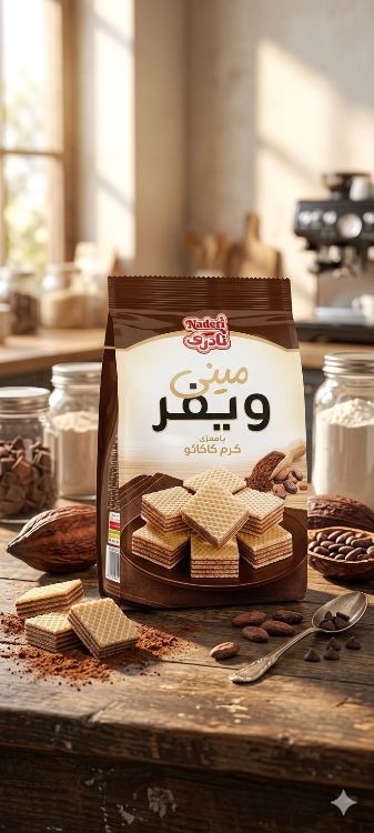 مینی ویفر کاکائو