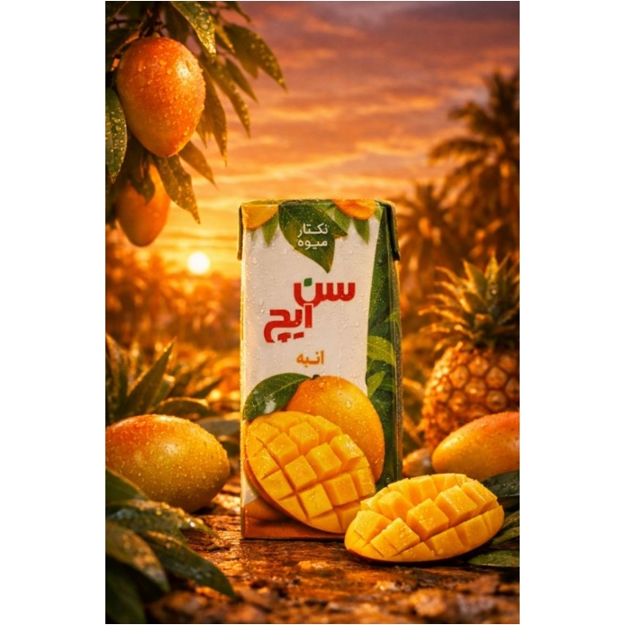 نوشیدنی انبه 200 سی سی سن ایچ